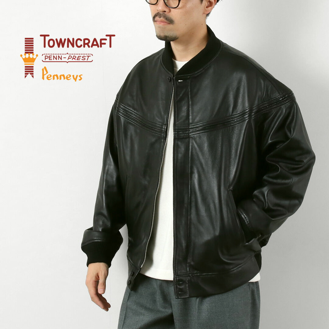 TOWNCRAFT / Leather Derby Jacket