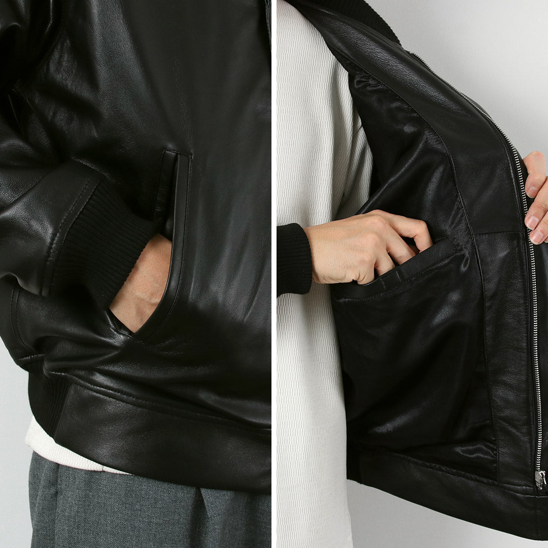 TOWNCRAFT / Leather Derby Jacket