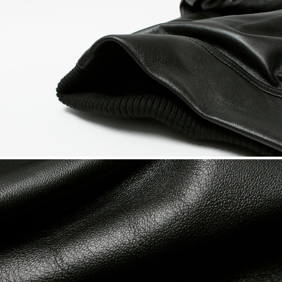 TOWNCRAFT / Leather Derby Jacket