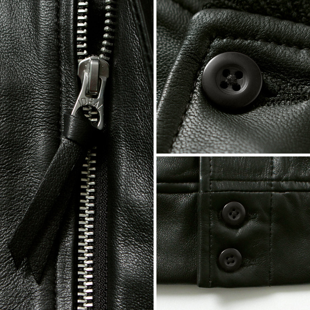 TOWNCRAFT / Leather Derby Jacket