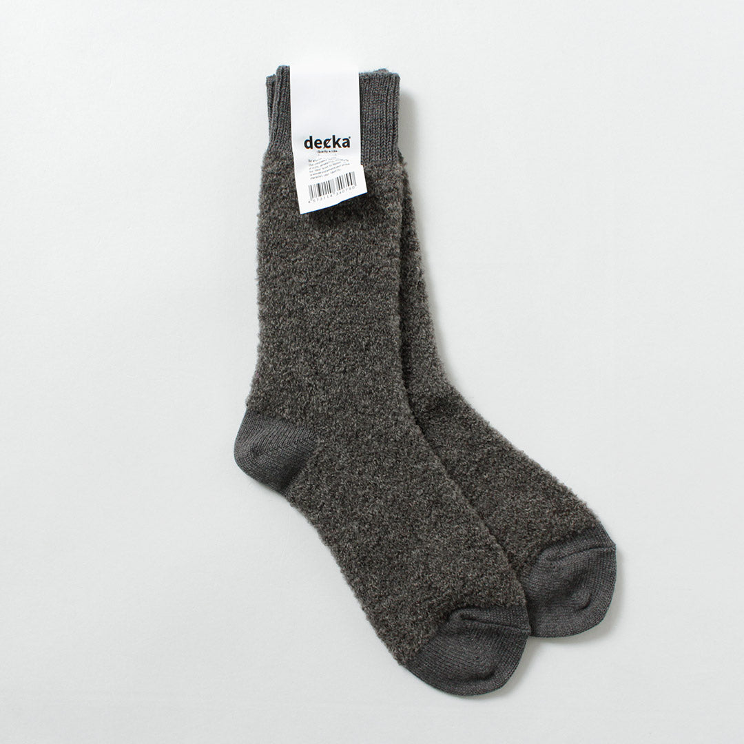 DECKA QUALITY SOCKS / Baby Alpaca & Merino Wool Socks