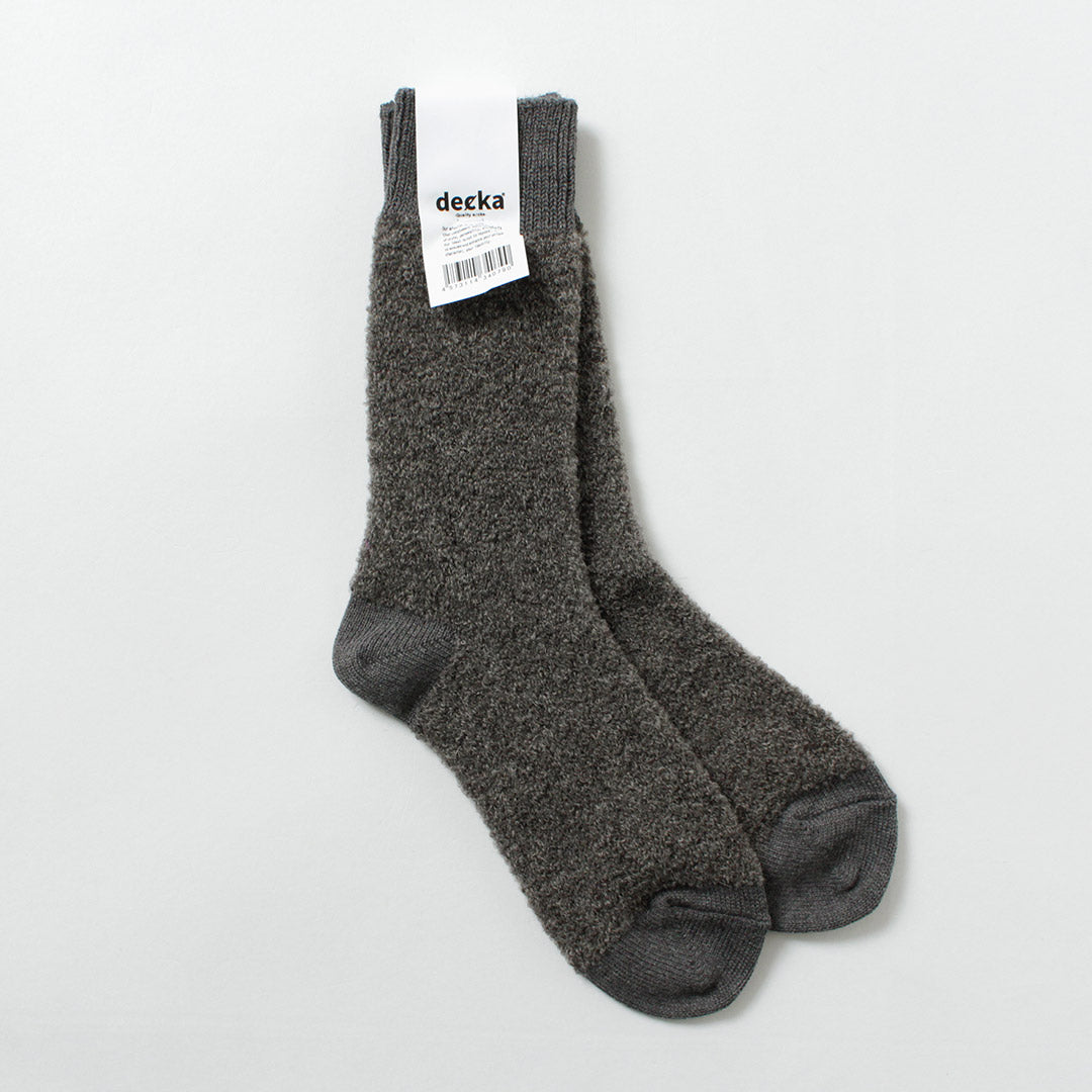 DECKA QUALITY SOCKS / Baby Alpaca & Merino Wool Socks