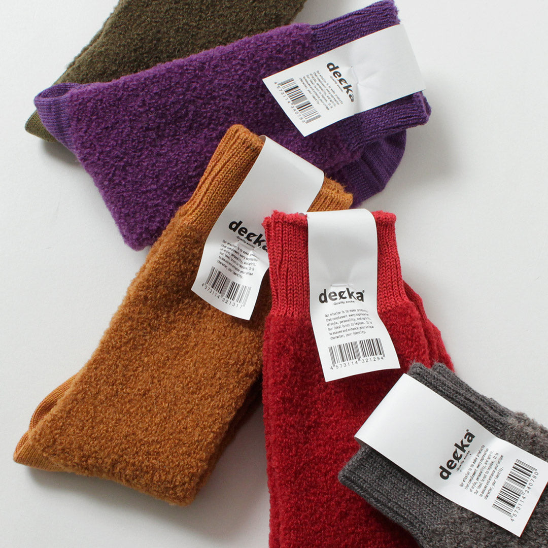 DECKA QUALITY SOCKS / Baby Alpaca & Merino Wool Socks