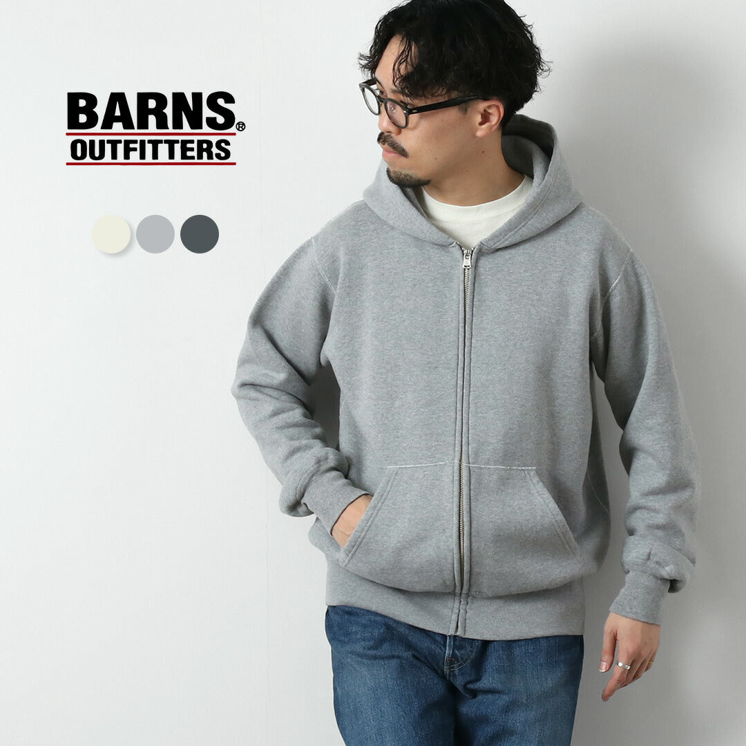 BARNS OUTFITTERS / Sudadera con capucha y cremallera de tamaño pequeño