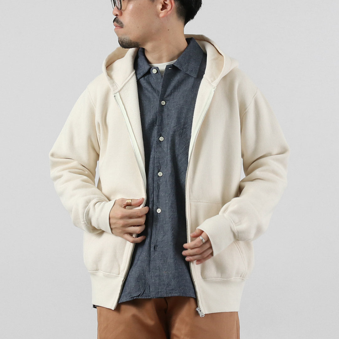 BARNS OUTFITTERS / Sudadera con capucha y cremallera de tamaño pequeño