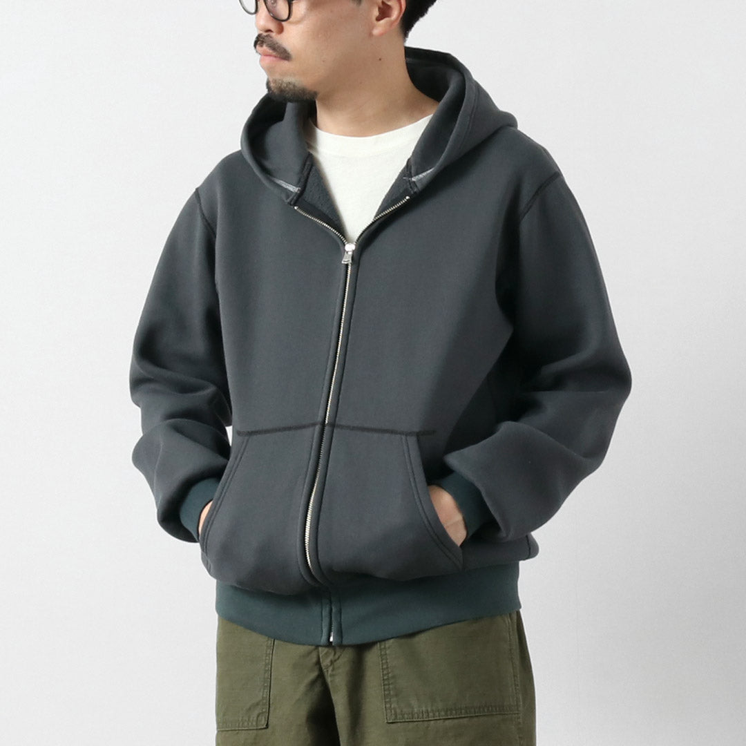 BARNS OUTFITTERS / Sudadera con capucha y cremallera de tamaño pequeño