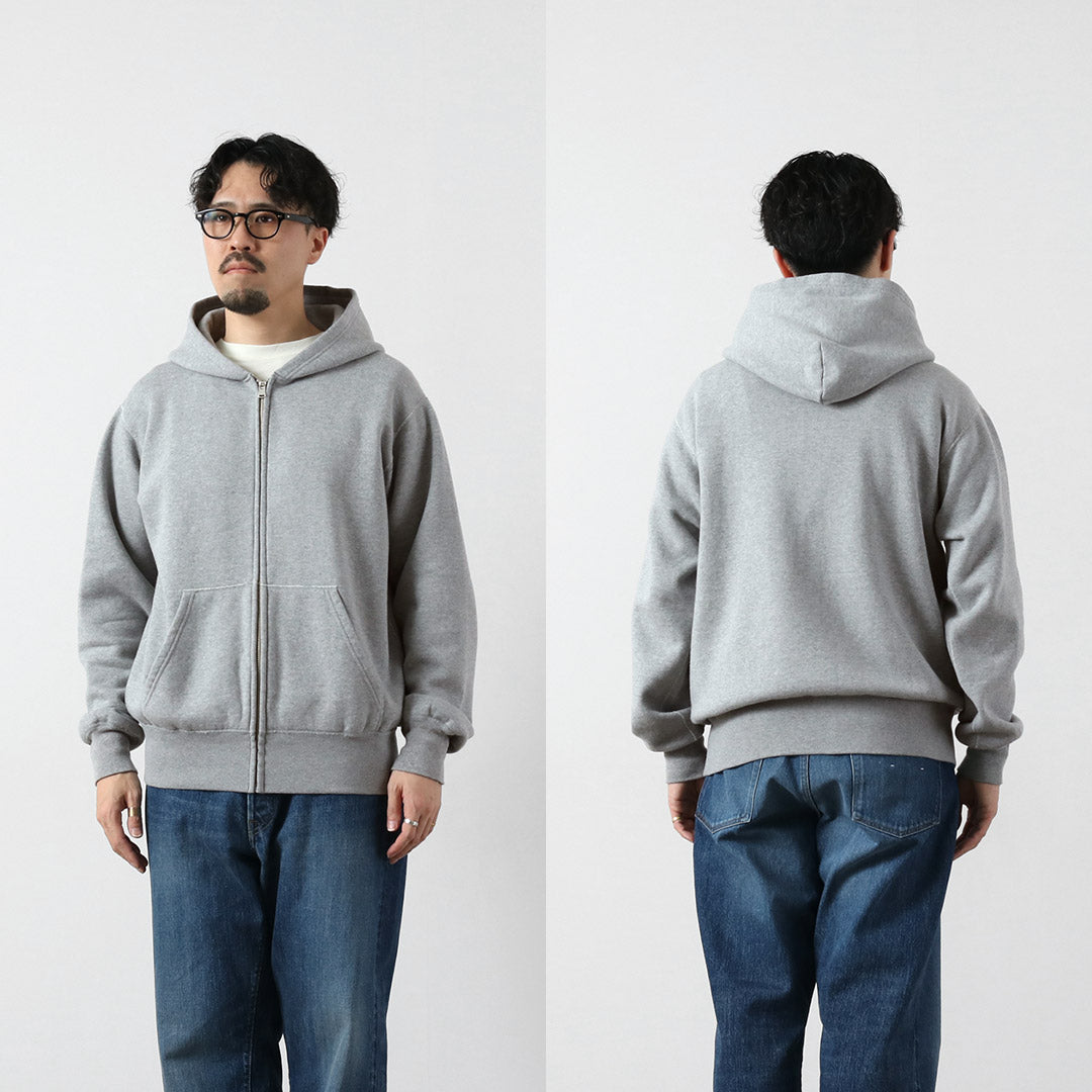 BARNS OUTFITTERS / Sudadera con capucha y cremallera de tamaño pequeño