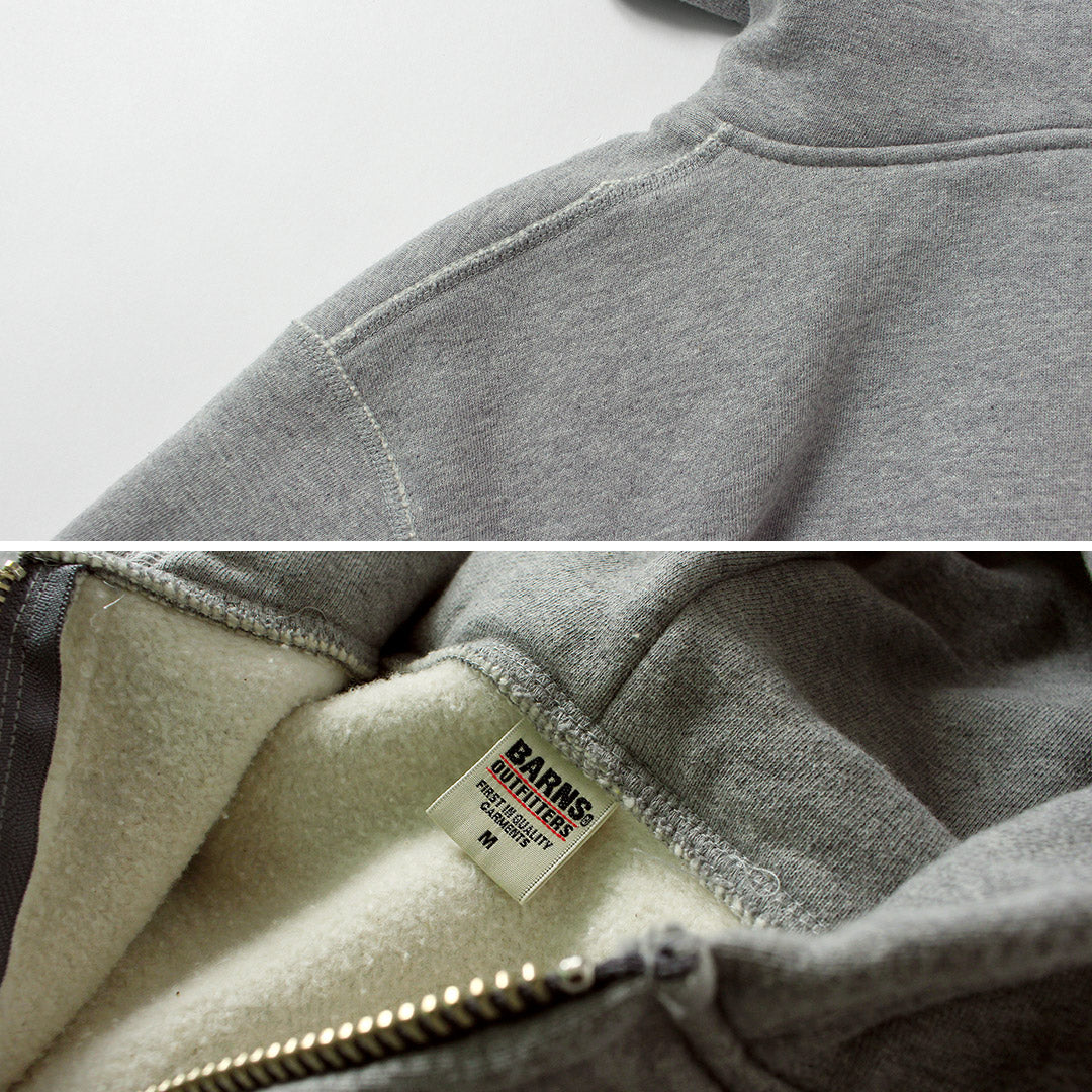 BARNS OUTFITTERS / Sudadera con capucha y cremallera de tamaño pequeño