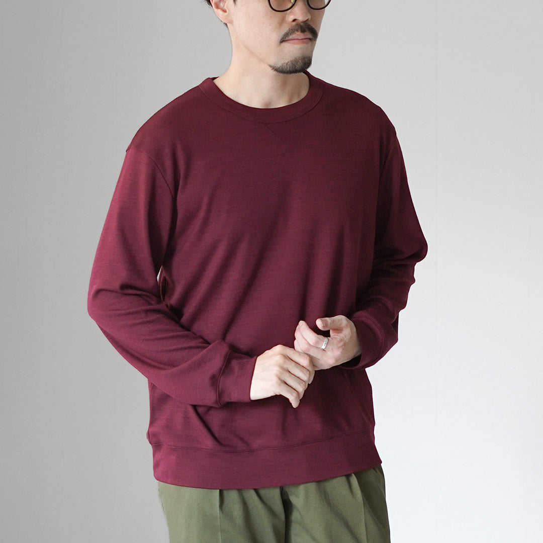 ★RE MADE IN TOKYO JAPAN / 羊毛针织圆领休闲连衣裙