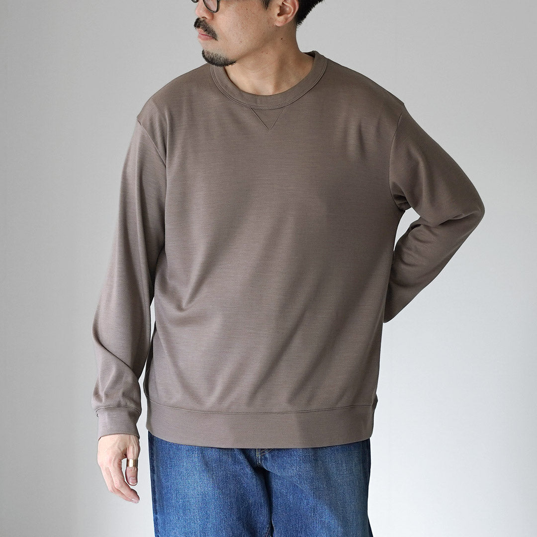 ★RE MADE IN TOKYO JAPAN / 羊毛针织圆领休闲连衣裙