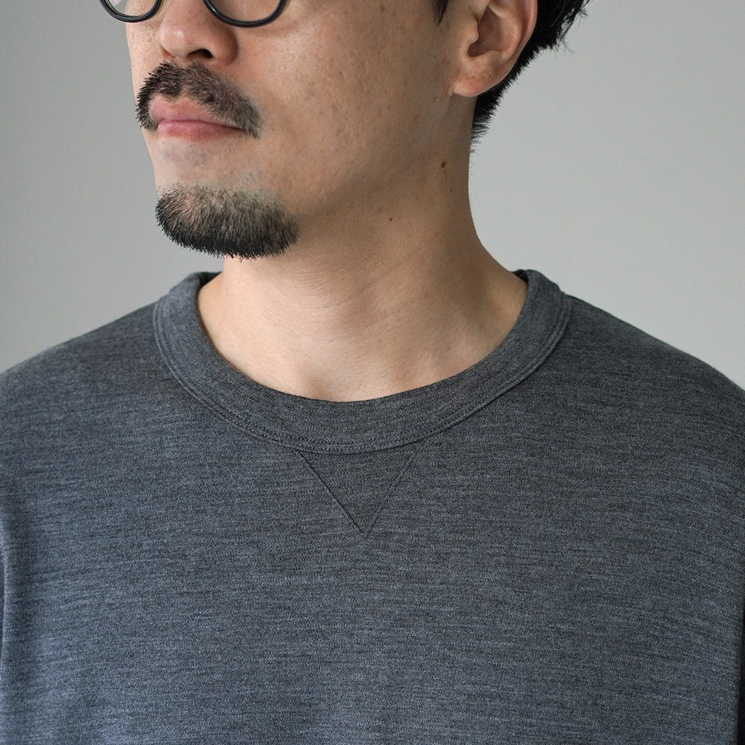 ★RE MADE IN TOKYO JAPAN / 羊毛针织圆领休闲连衣裙