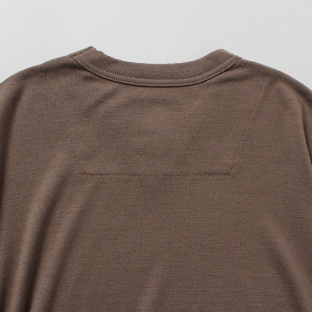 ★RE MADE IN TOKYO JAPAN / 羊毛针织圆领休闲连衣裙