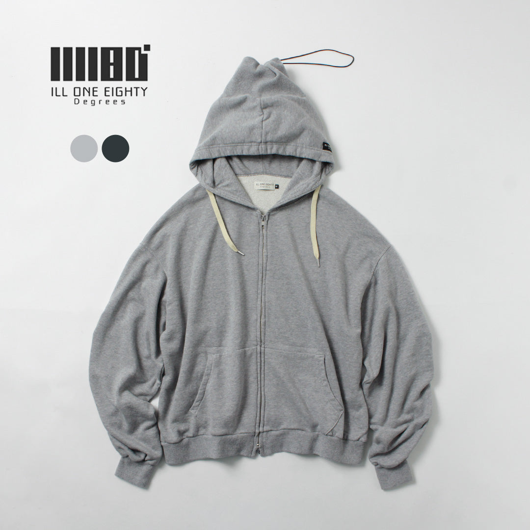 ILL ONE EIGHTY / 2WAY Zip Hoodie