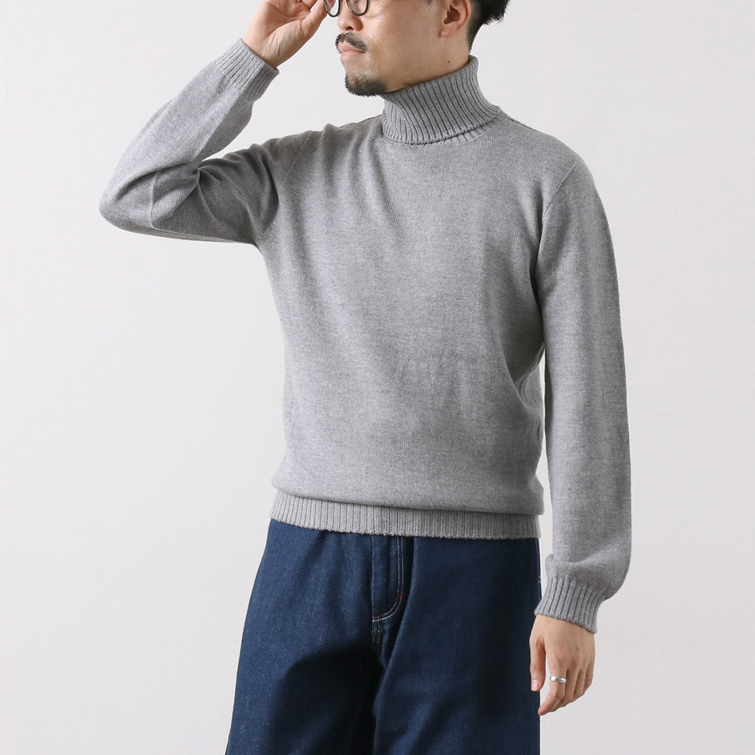 RINASCENTE / 7G Italian Cash Wool Turtleneck Knit