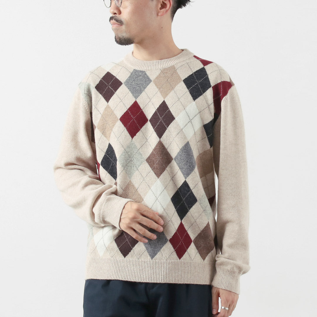 RINASCENTE / Multicolor Argyle Knit