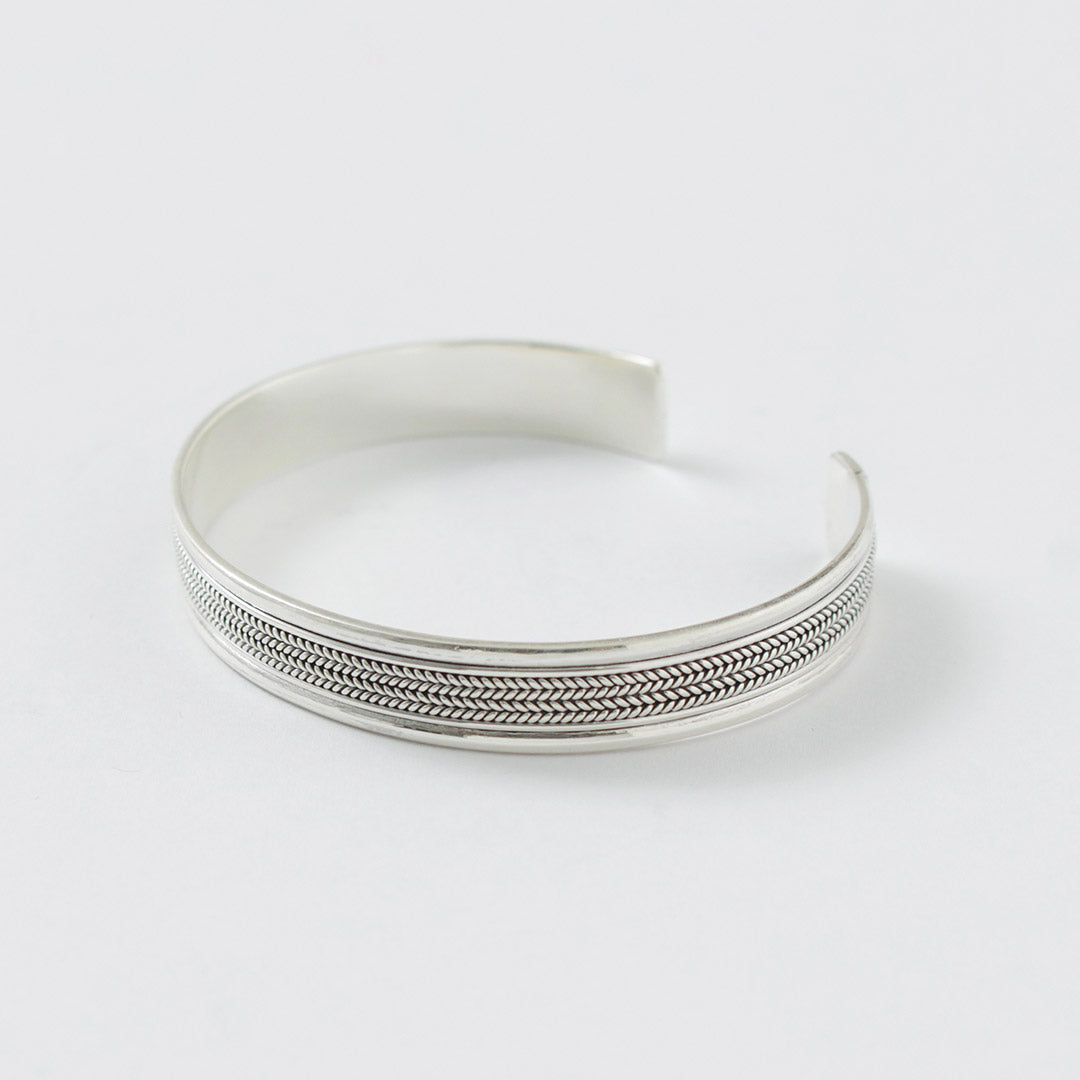 TMW / Sterling Silver Chain Bangle