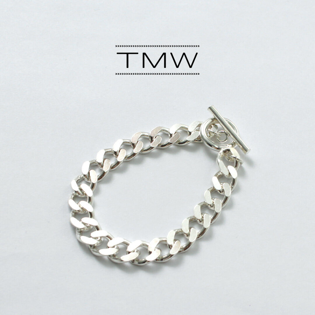 TMW / Sterling Silver Curve Chain Bracelet