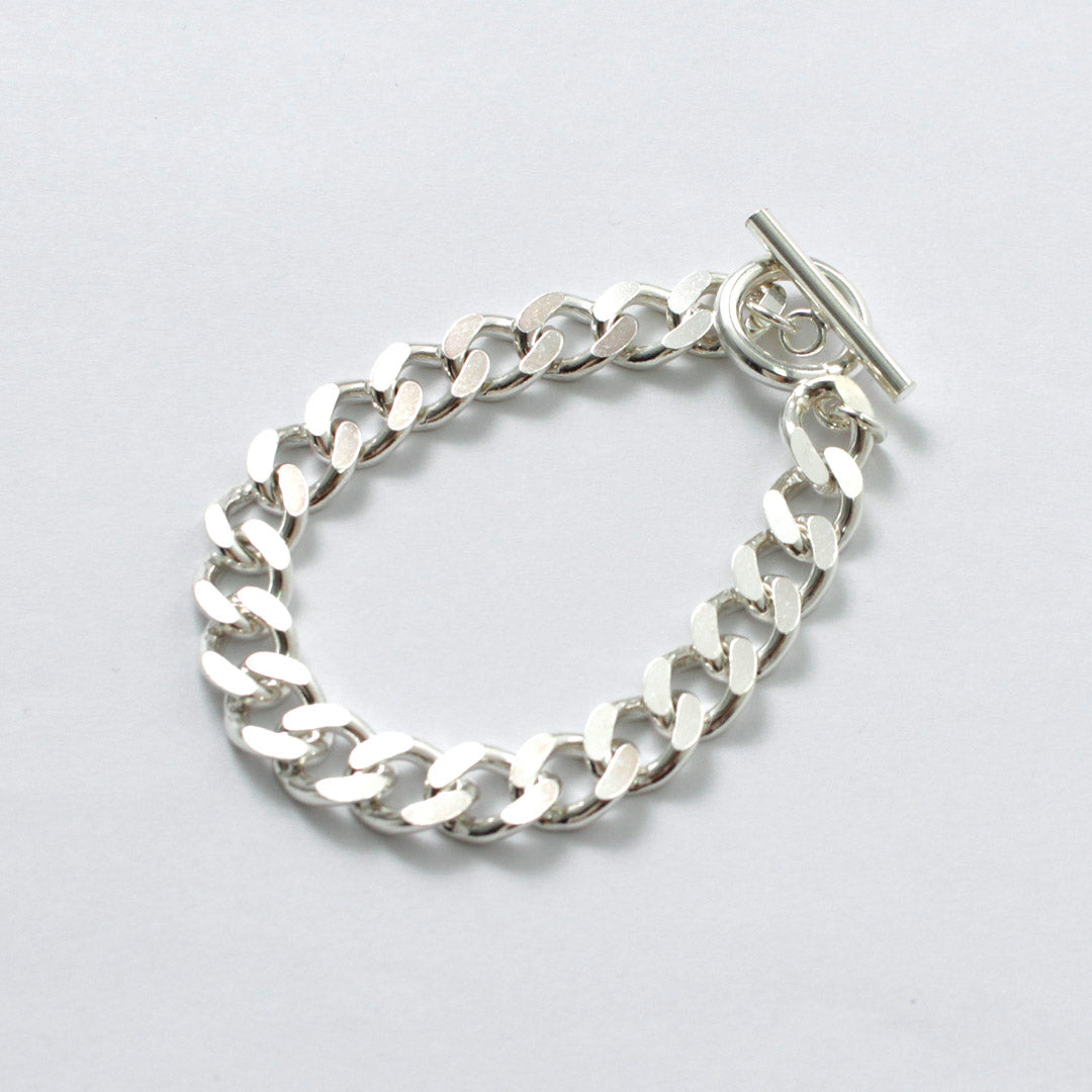 TMW / Sterling Silver Curve Chain Bracelet