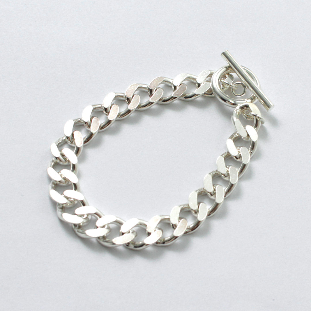 TMW / Sterling Silver Curve Chain Bracelet