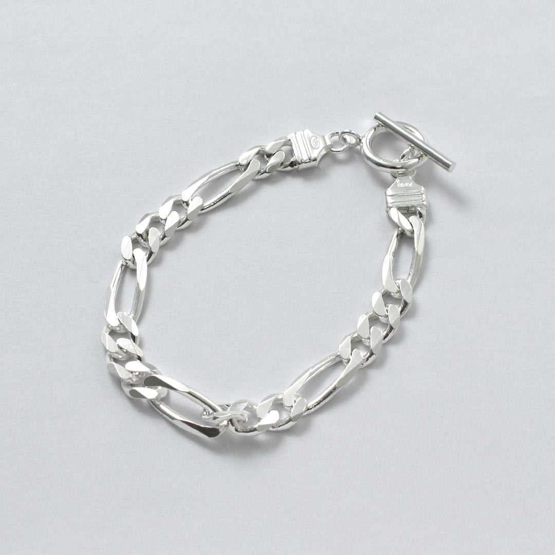 TMW / Sterling Silver Figaro Chain Bracelet