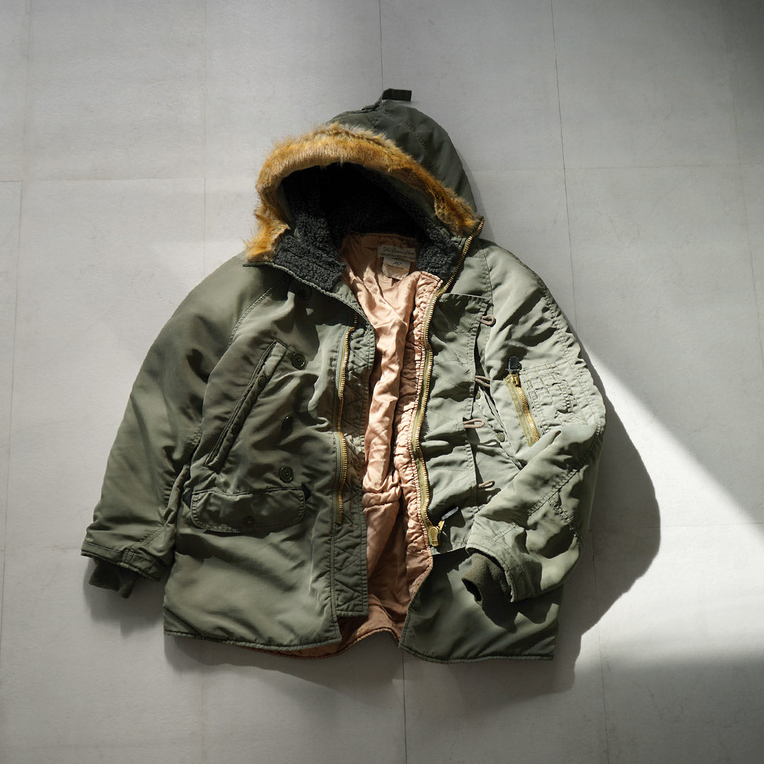 REMI RELIEF / Sergé de nylon recyclé N-3B Eco Fur