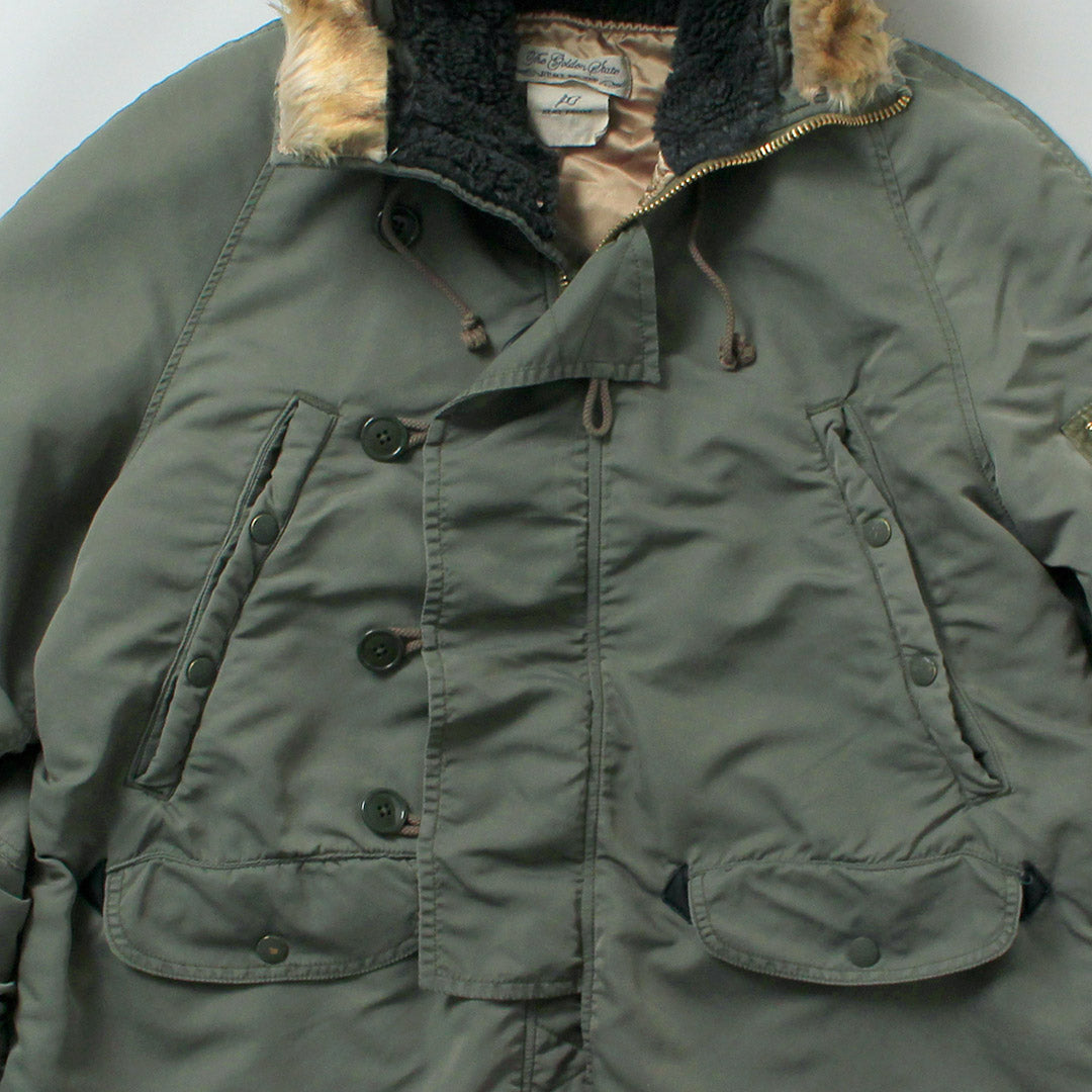 REMI RELIEF / Sergé de nylon recyclé N-3B Eco Fur