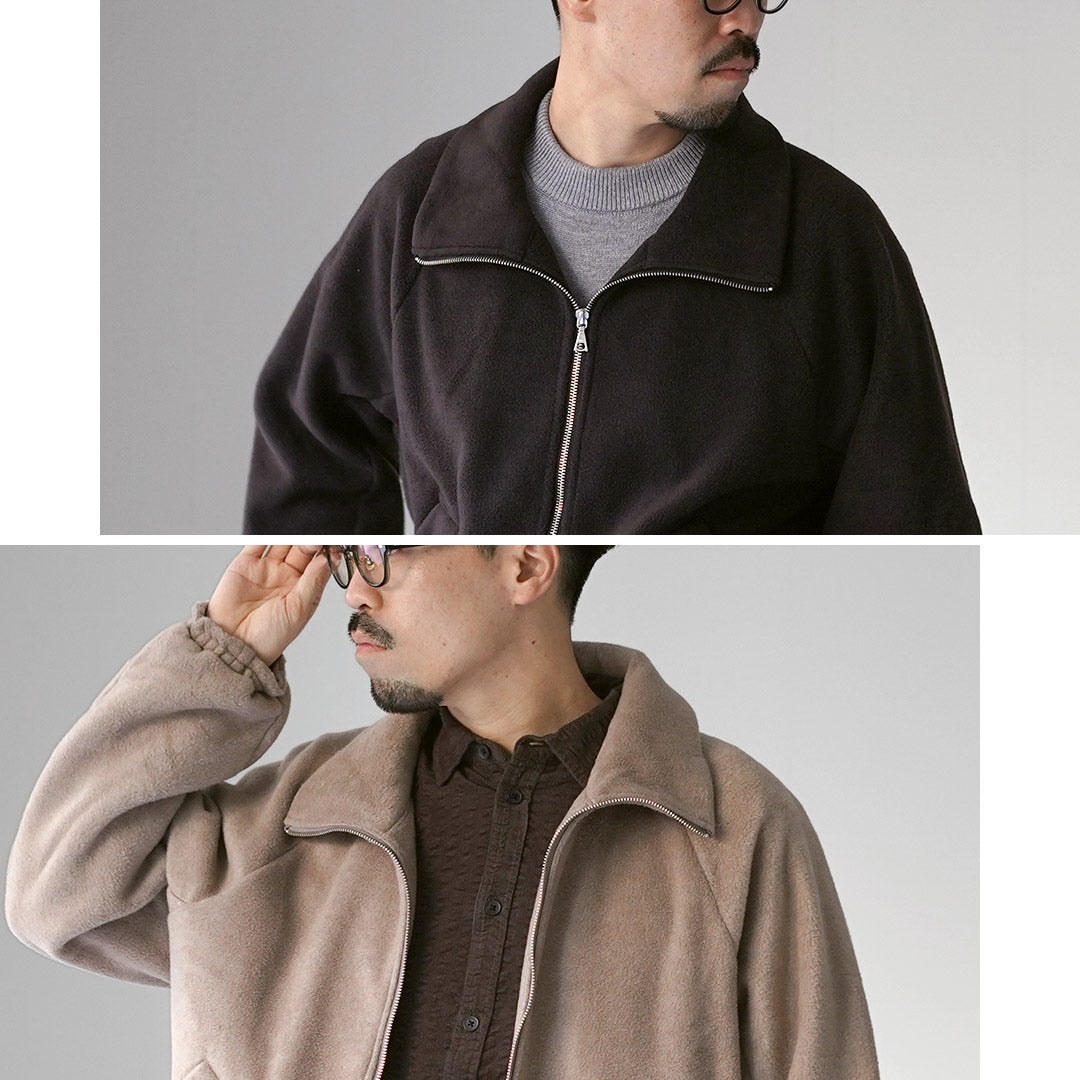 BASISBROEK / Blouson zippé en polaire Hernen