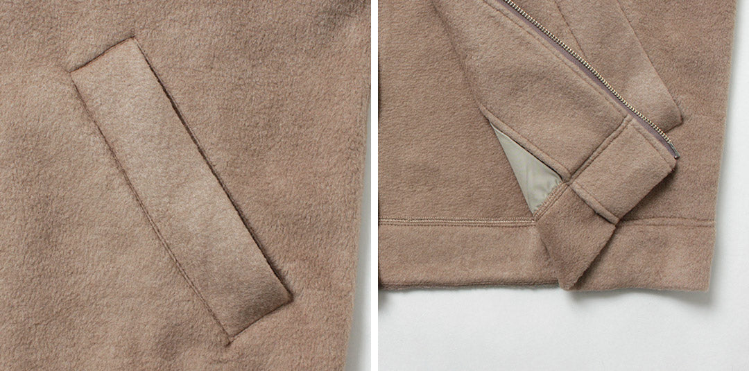 BASISBROEK / Blouson zippé en polaire Hernen