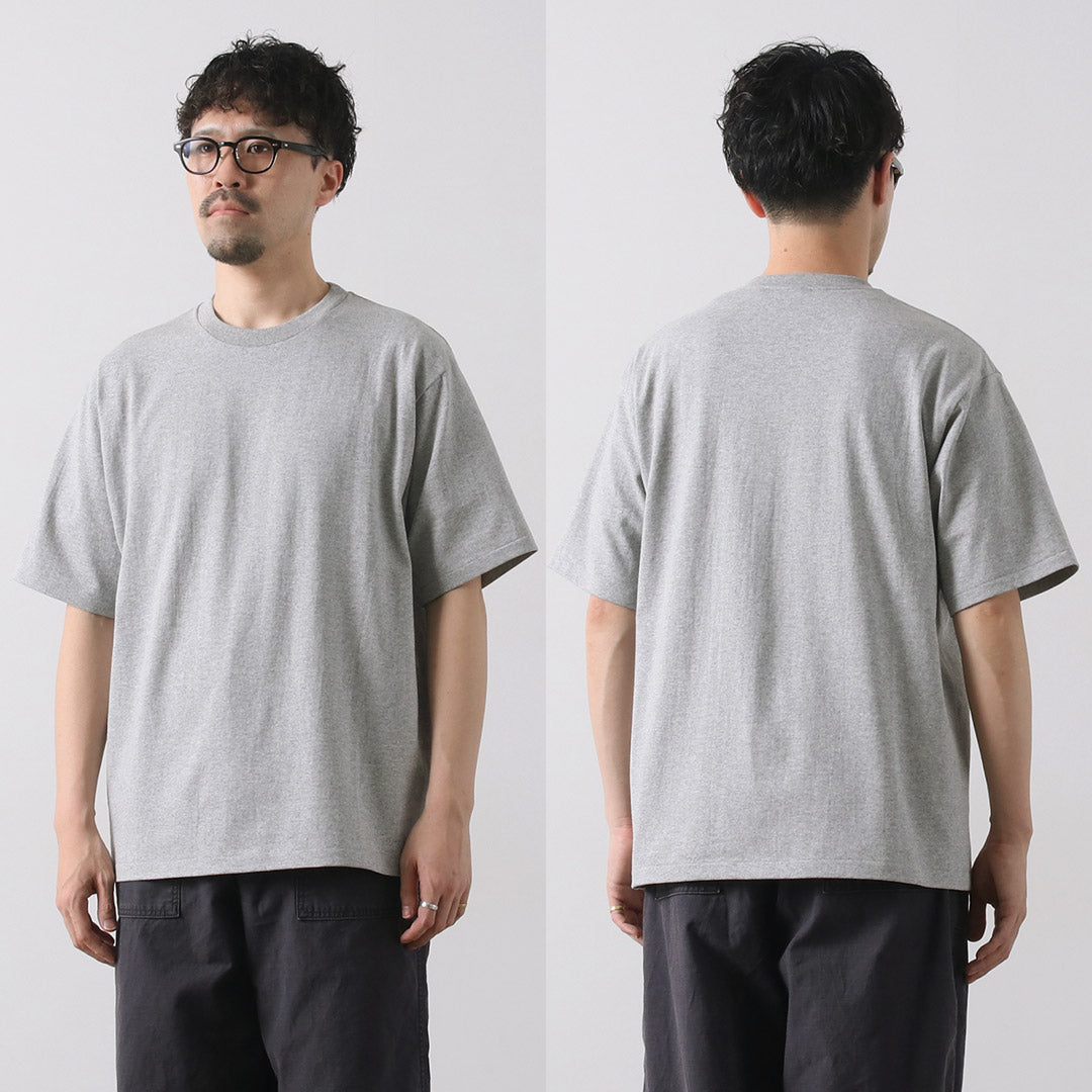 COTTON RESEARCH CLUB / 6.6 oz Short Sleeve Crew Neck T-shirt