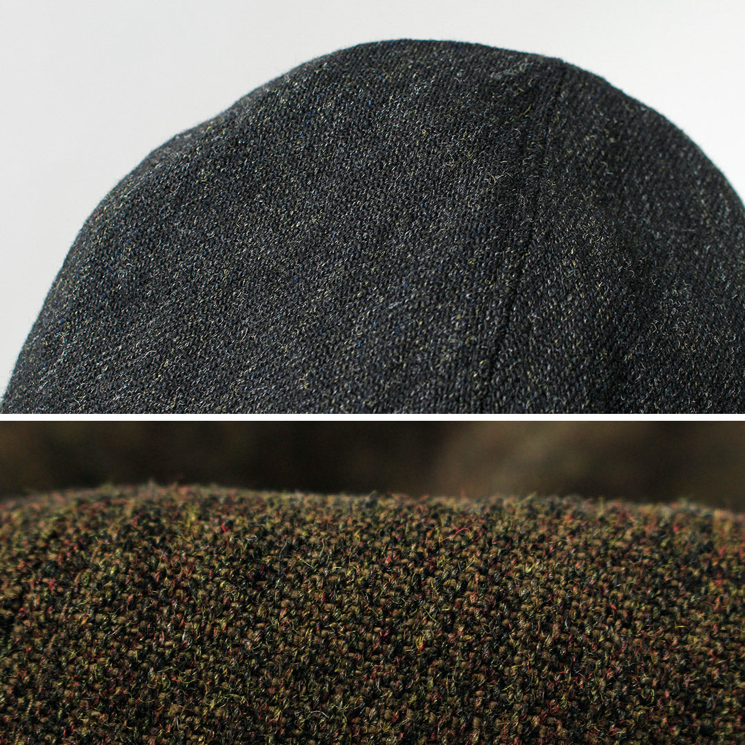 HIGHER / Military Serge x Leather Brim Cap