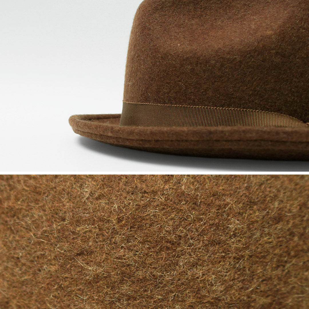 HIGHER / Felt Brim Fedora Hat