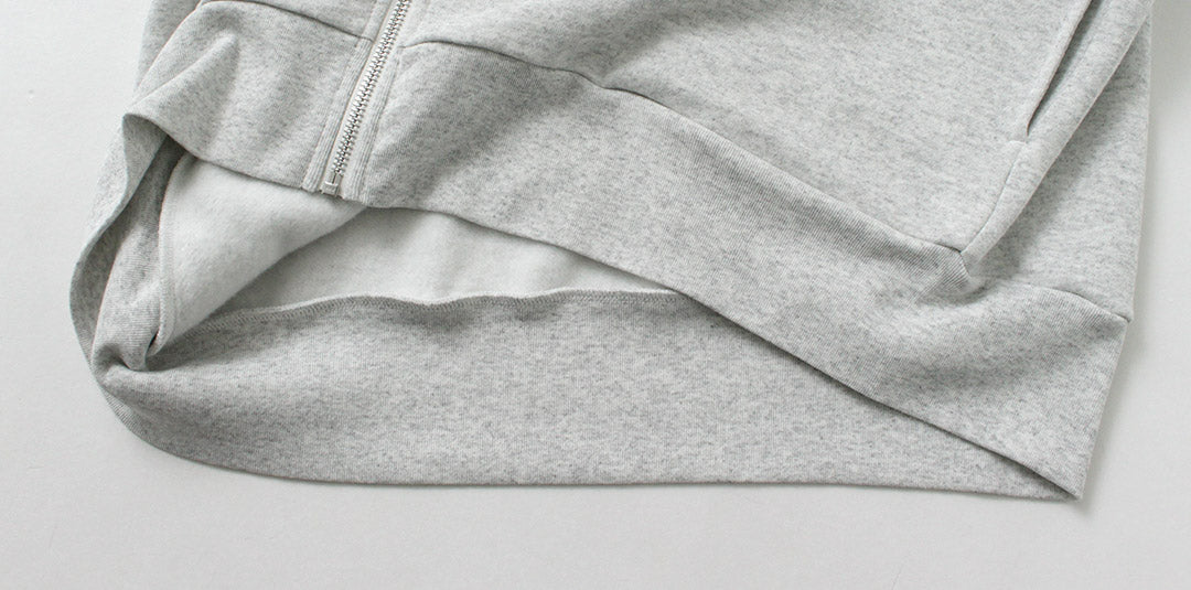 HEALTHKNIT / Classic Sweat Crew Zip Cardigan