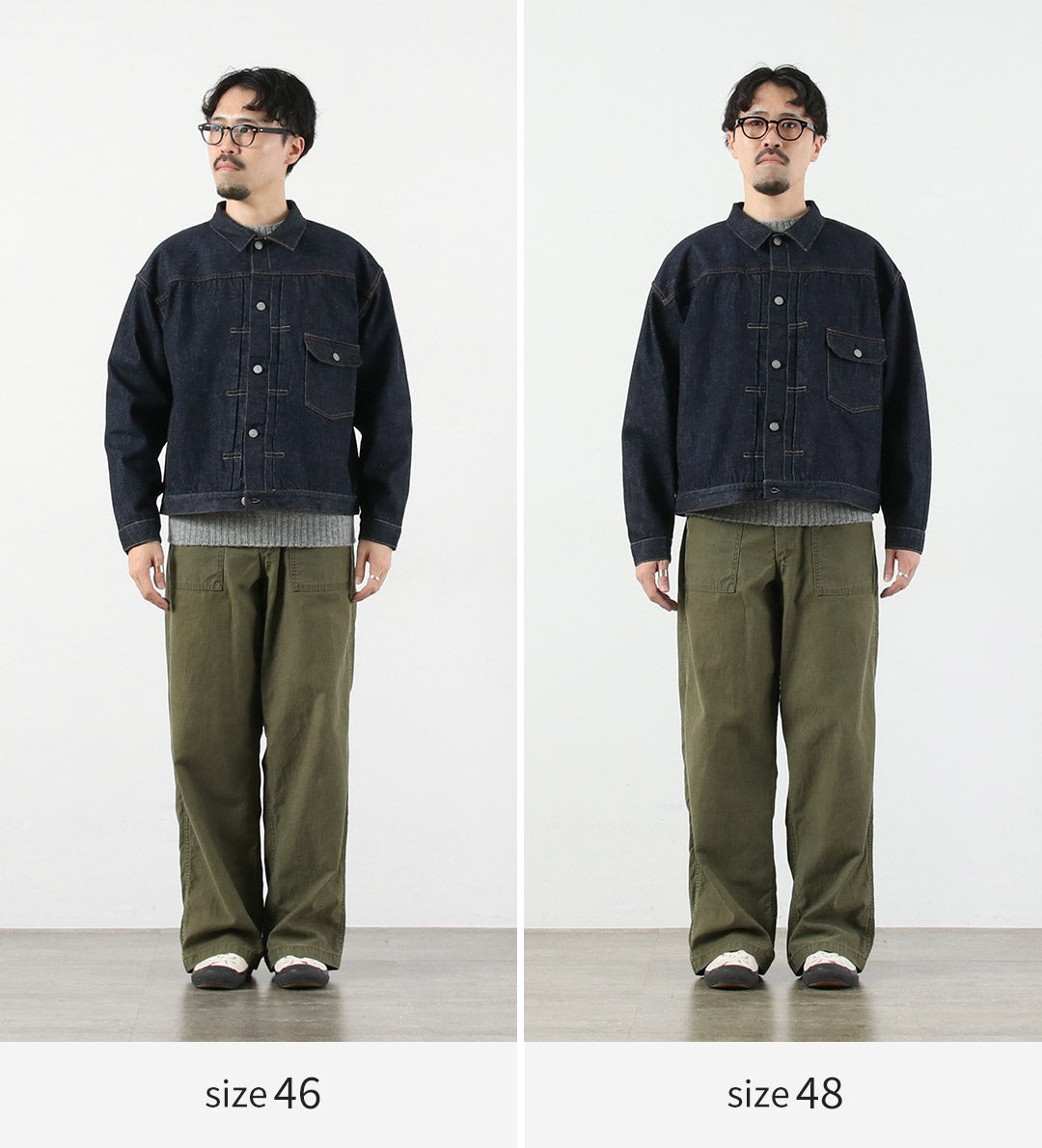 ★SUGAR CANE / 13.5 盎司牛仔布第 1 型 G-Jun 后开叉 1936 型号