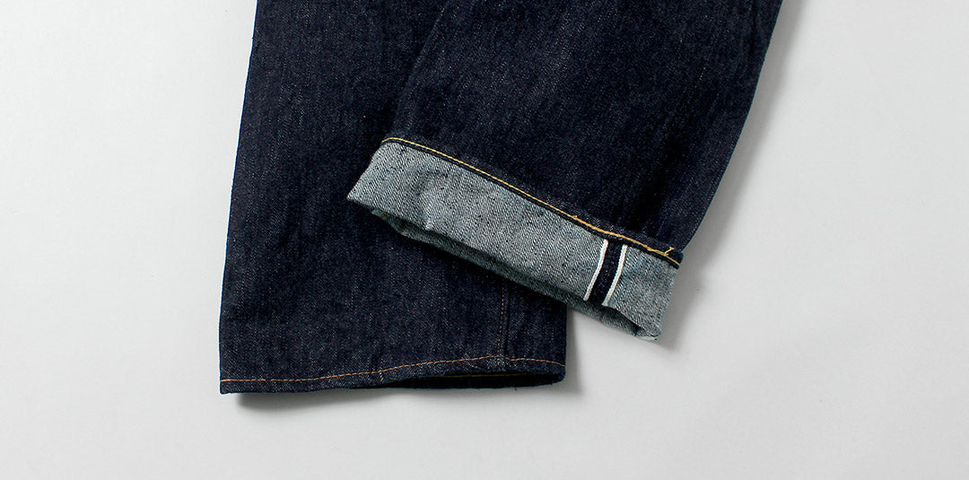 CANNE À SUCRE / Salopette taille en denim 13oz Modèle 2025