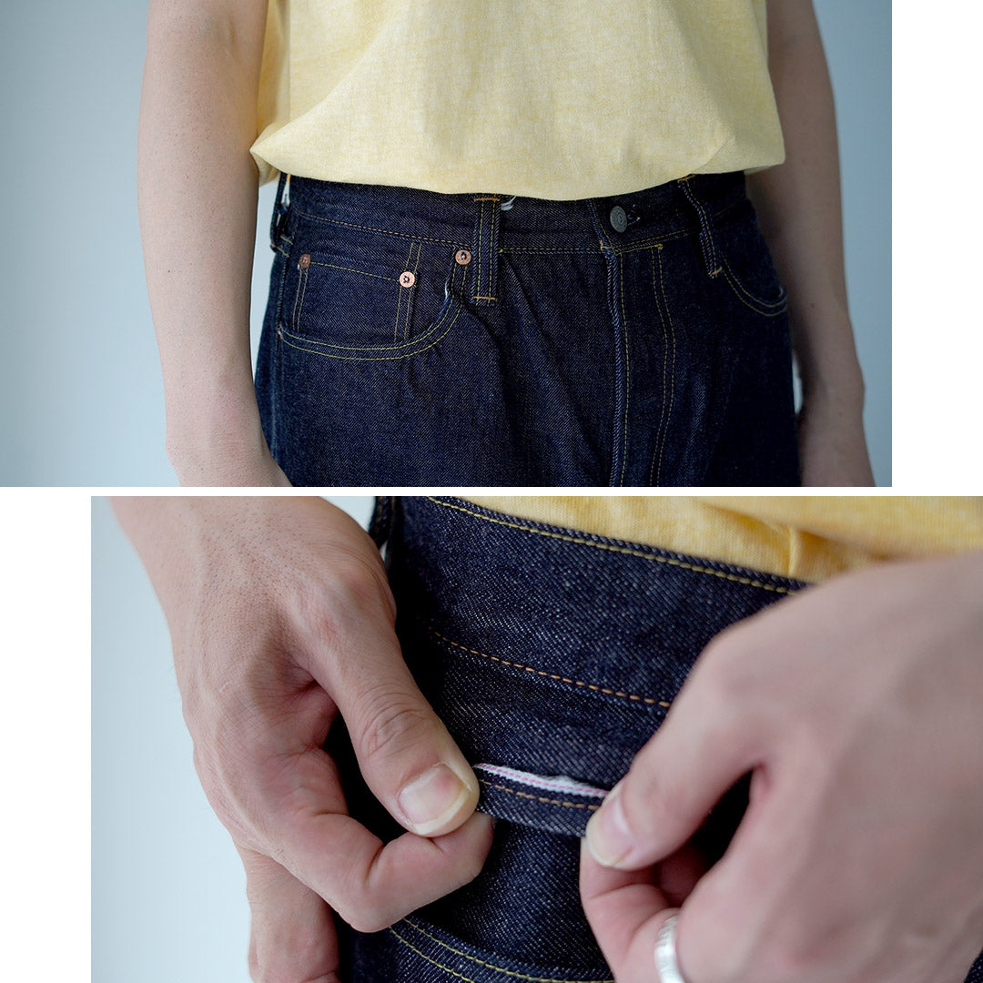 CANNE À SUCRE / Pantalon Denim 14.25oz Modèle 1947