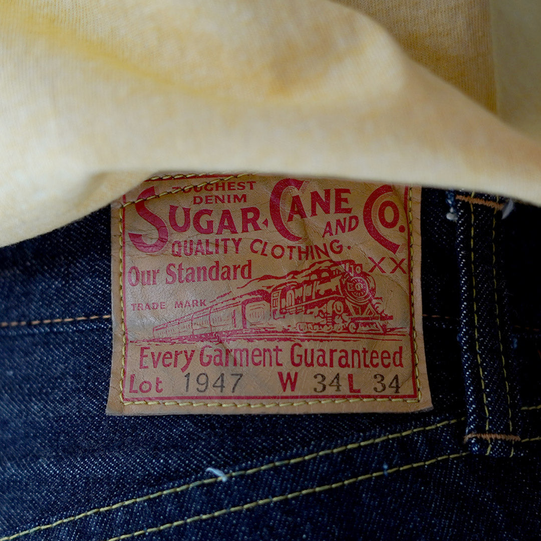 CANNE À SUCRE / Pantalon Denim 14.25oz Modèle 1947