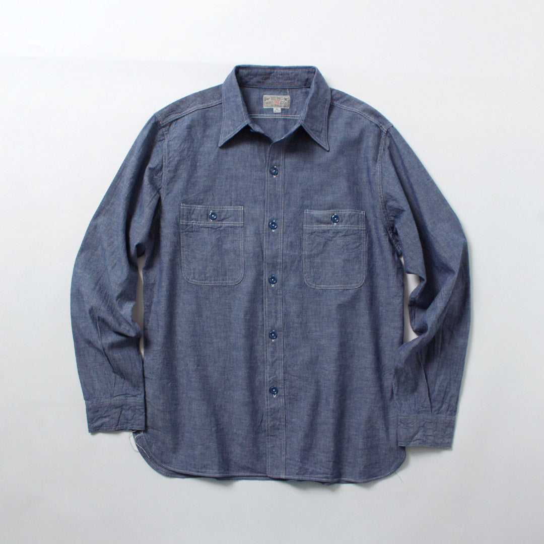 BUZZ RICKSONS / Chambray Work Shirt