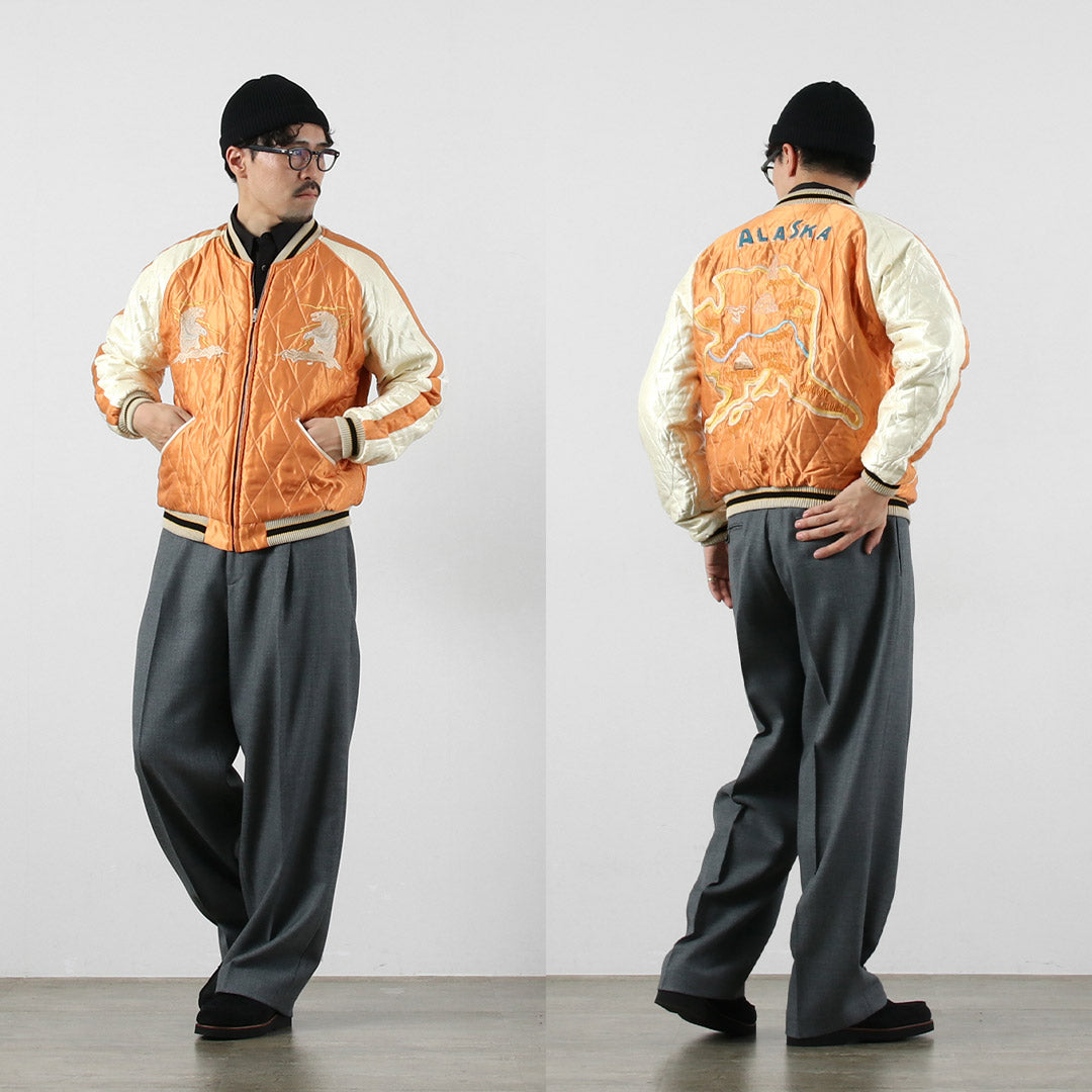 TAILOR TOYO / Velveteen Quilted Souvenir Jacket