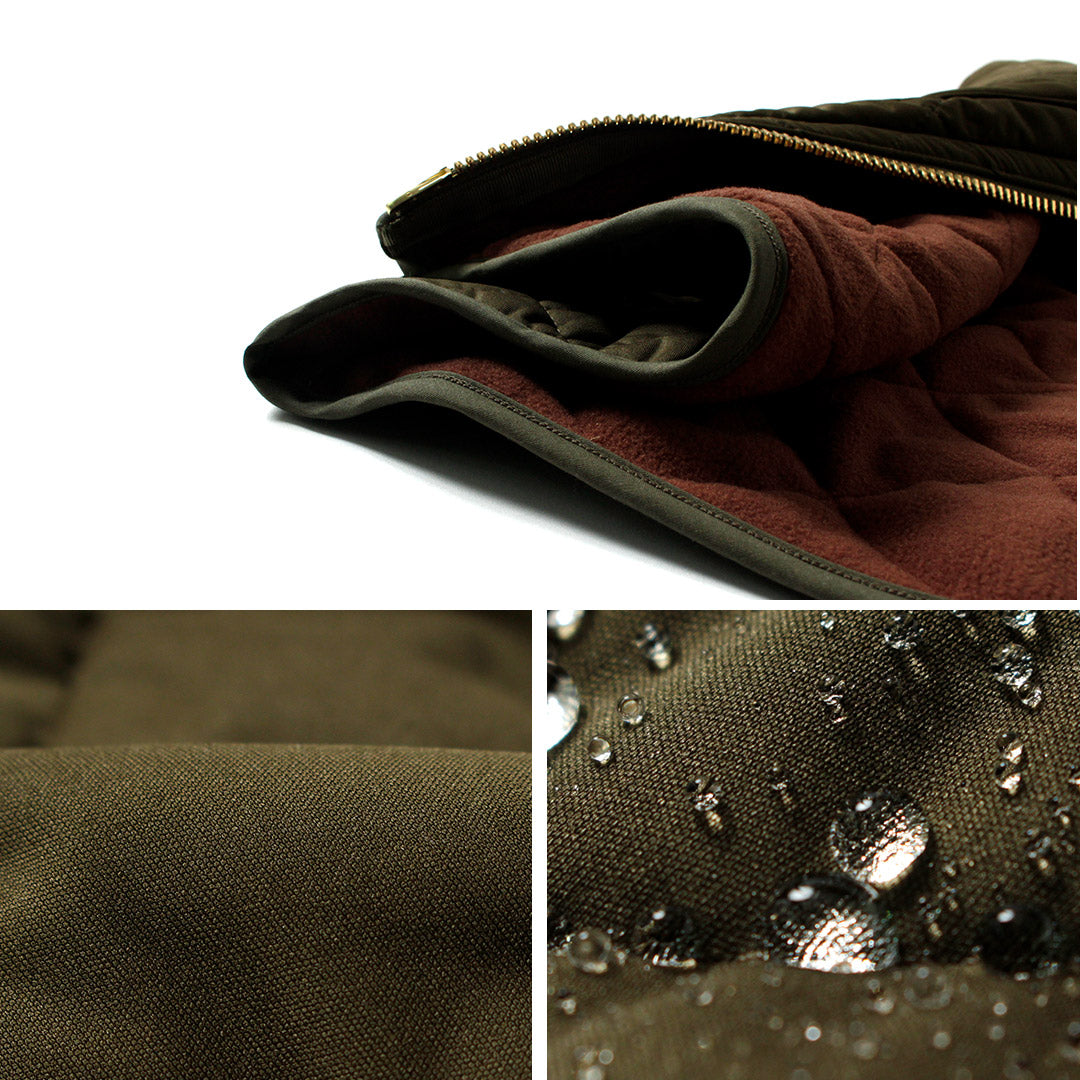 ★ROCOCO×SUNNY SPORTS / 特别订制北极绒衬里绗缝夹克 │ Stand Zip-Up Blouson