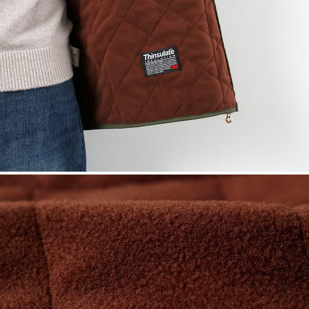 ★ROCOCO×SUNNY SPORTS / 特别订制北极绒衬里绗缝夹克 │ Stand Zip-Up Blouson