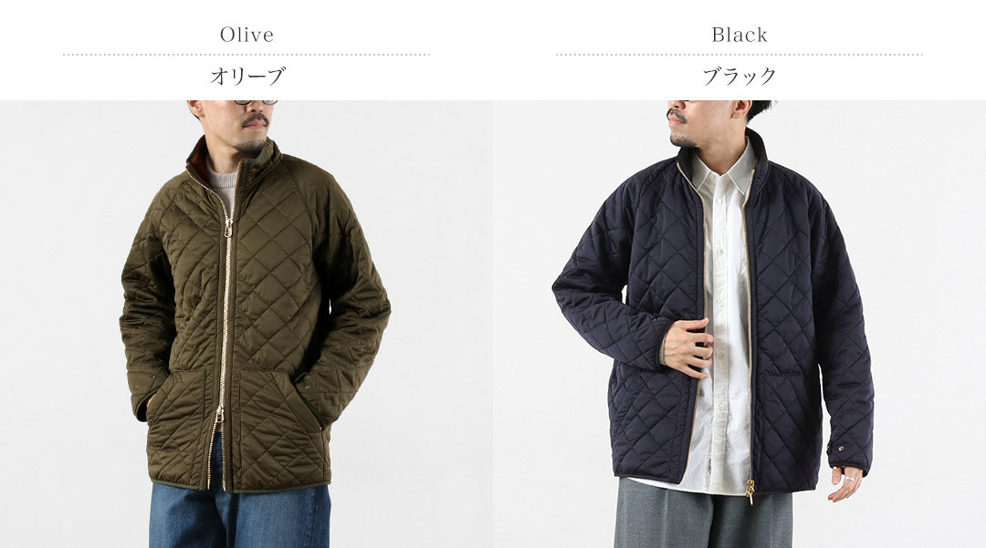 ★ROCOCO×SUNNY SPORTS / 特别订制北极绒衬里绗缝夹克 │ Stand Zip-Up Blouson