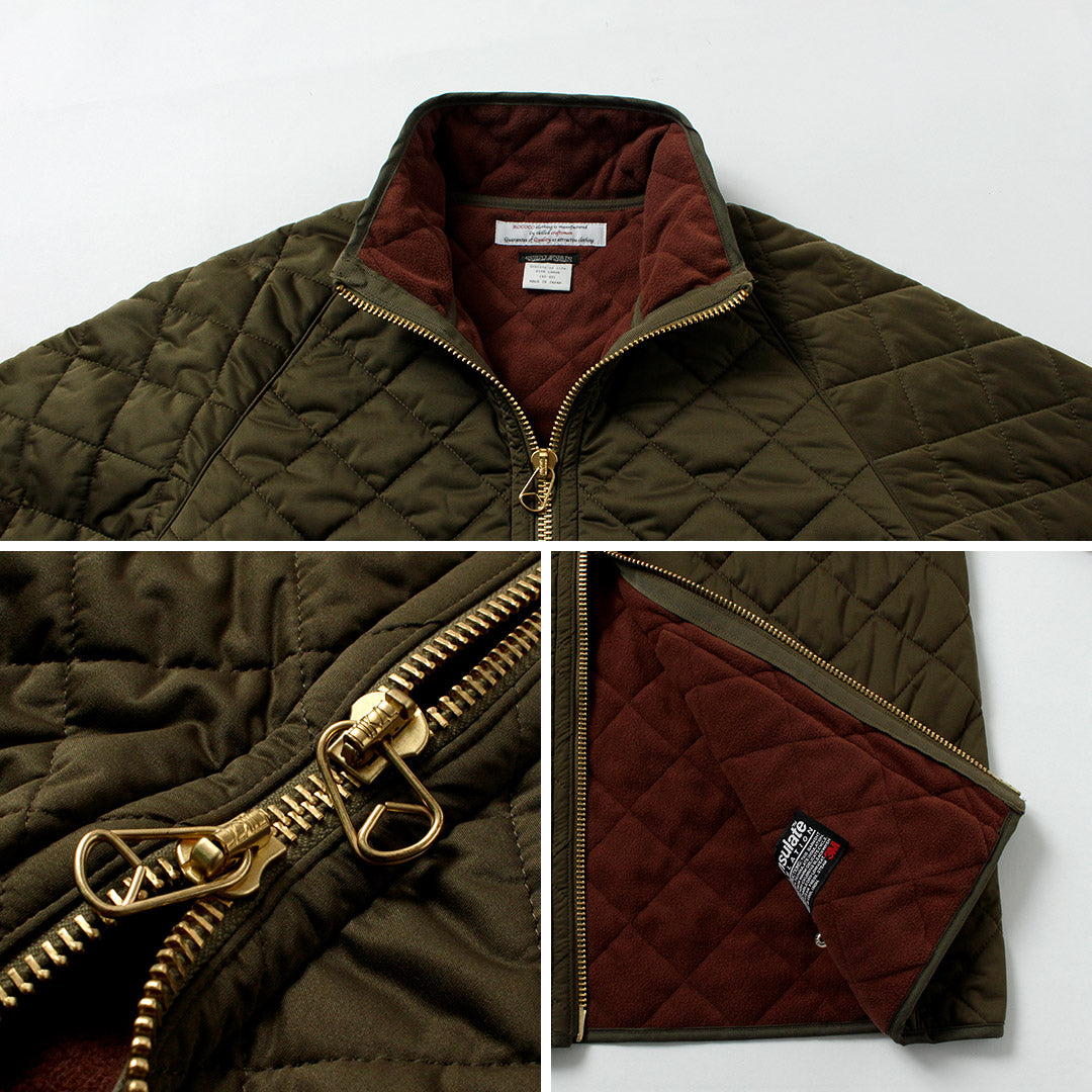 ★ROCOCO×SUNNY SPORTS / 特别订制北极绒衬里绗缝夹克 │ Stand Zip-Up Blouson