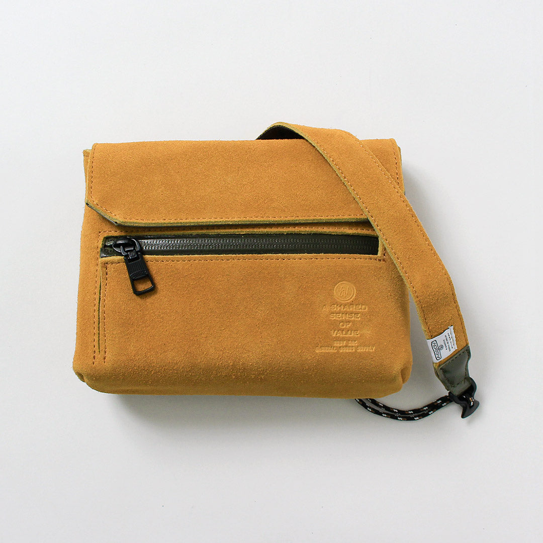 AS2OV / Portefeuille Sacoche en Daim Déperlant