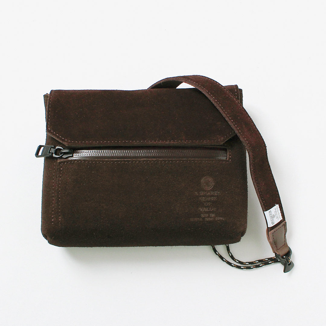 AS2OV / Portefeuille Sacoche en Daim Déperlant