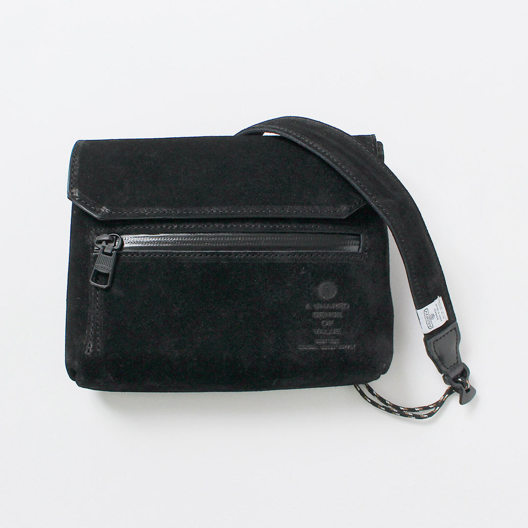 AS2OV / Portefeuille Sacoche en Daim Déperlant