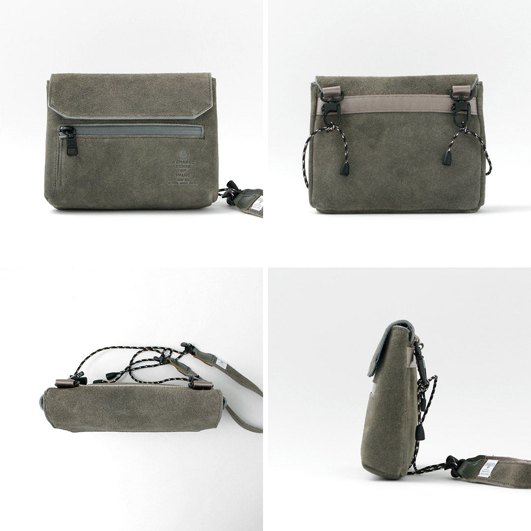 AS2OV / 防水绒面革 Sacoche 钱包