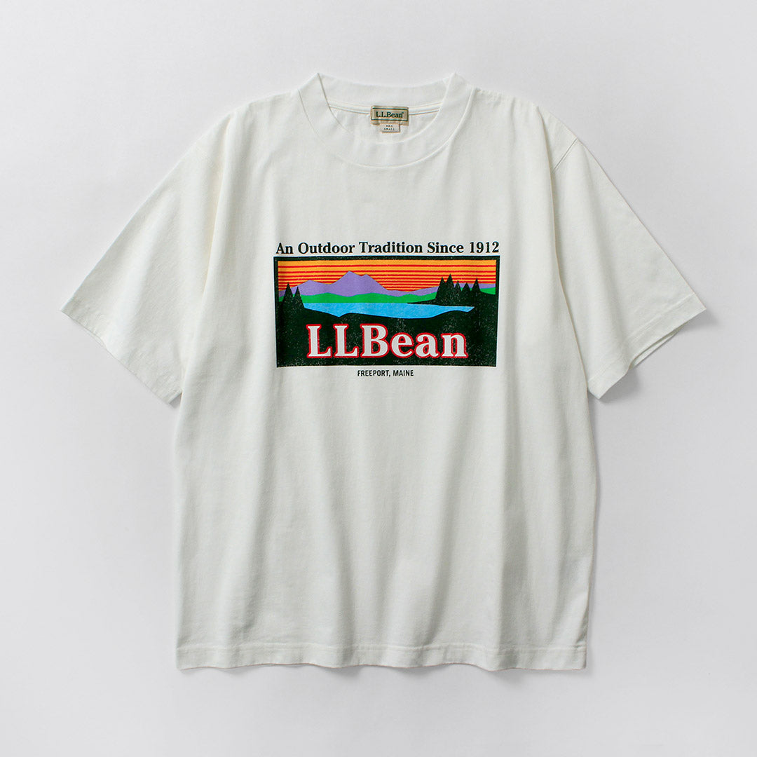 LLBEAN / Morrill T-shirt à manches courtes avec logo Katahdin