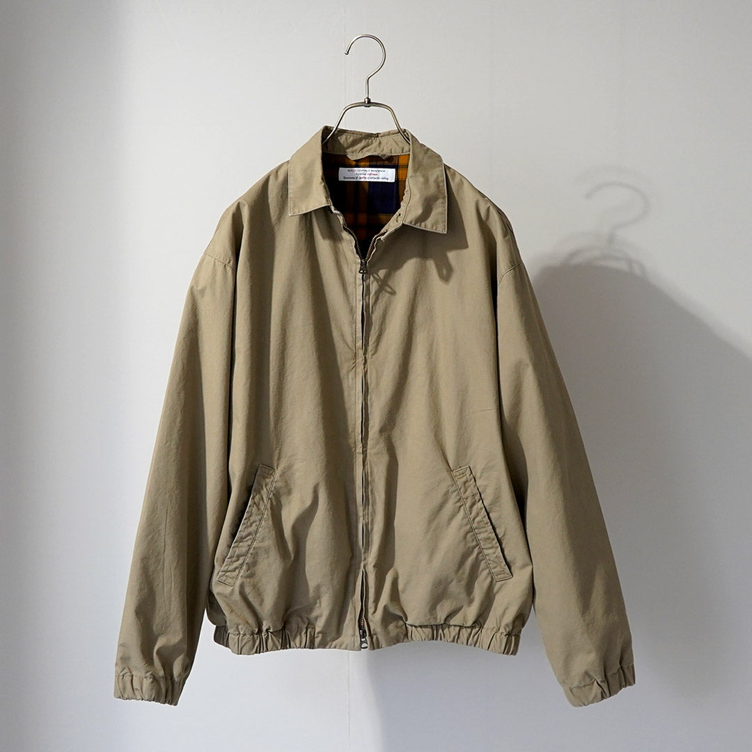 ROCOCO / Horse Cloth Swing Top Jacket Garment Wash