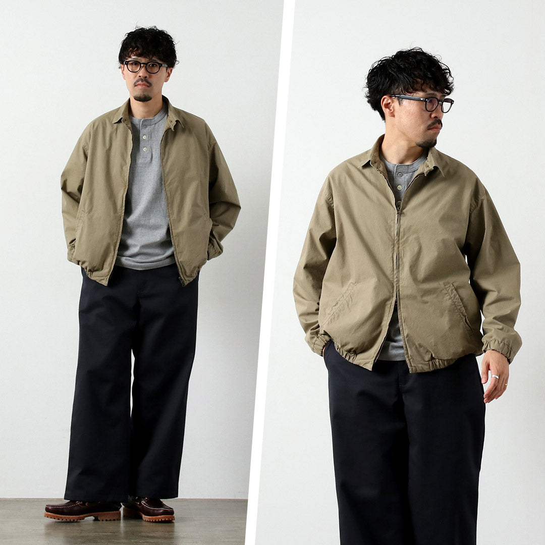 ROCOCO / Horse Cloth Swing Top Jacket Garment Wash