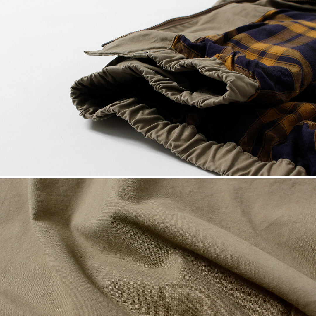 ROCOCO / Horse Cloth Swing Top Jacket Garment Wash